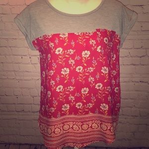 Cute floral t-shirt